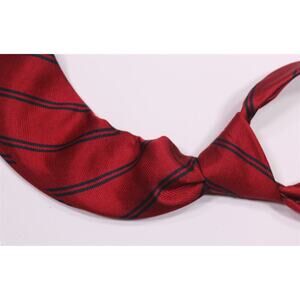 Brooks Brothers BrooksGate Vintage Red Navy Blue Repp Silk Twill Necktie Tie